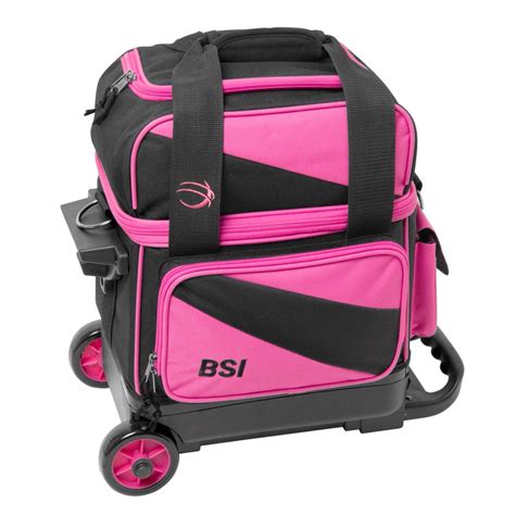 BSI Prestige Single Roller Bowling Bag- Black/Pink - Walmart.com ...