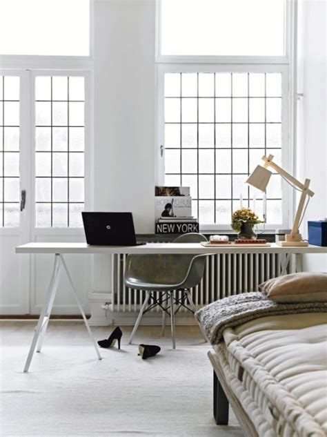 50 Stylish Scandinavian Home Office Designs - DigsDigs