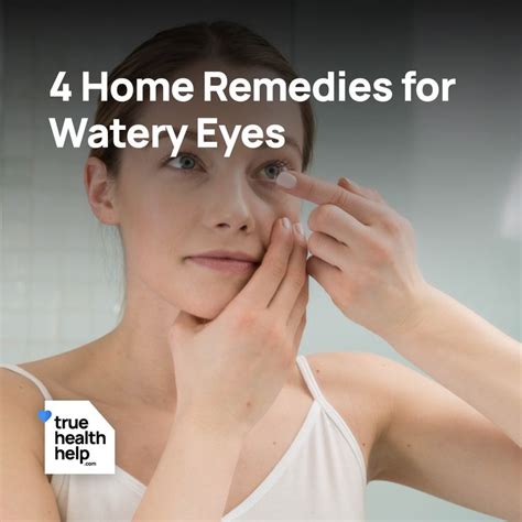 4 Home Remedies for Watery Eyes | Watery eyes, Watery eyes remedy, Home remedies