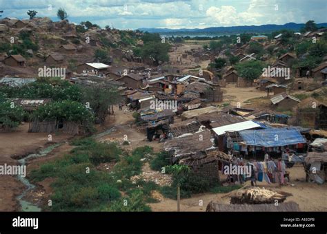 The small city of Tete Mozambique Africa Stock Photo - Alamy