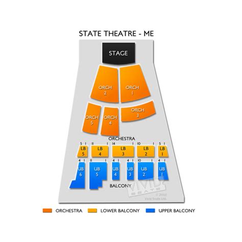 State Theatre Portland Seating Chart | Vivid Seats