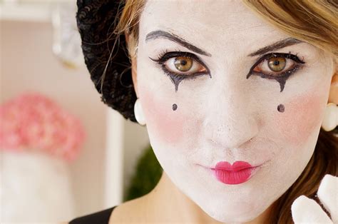 Mime Face Makeup Ideas - Mugeek Vidalondon