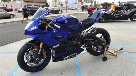 2017 Yamaha R6 Track Bike | Walk Around - YouTube