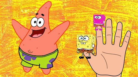 SpongeBob SquarePants | Finger Family Song #2 - YouTube