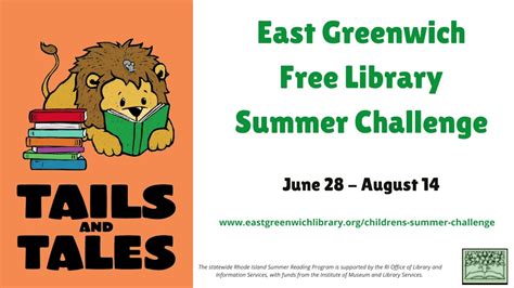 East Greenwich Library Summer Challenge 2021 - YouTube