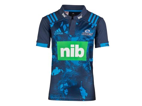 Blues 2017 ADIDAS AUCKLAND BLUES SUPER RUGBY SHIRT