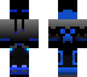 blue enderman | Minecraft Skin