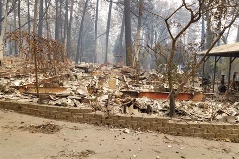 California wildfire: Map shows homes destroyed the Camp Fire - Curbed SF