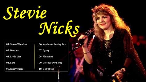 Stevie Nicks Greatest Hits - Best Songs of Stevie Nicks 2021 - YouTube