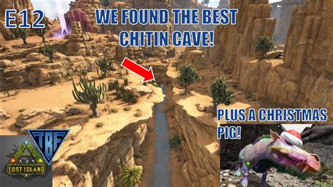 The Best Chitin Cave & Artifact of the Brute! E12 Lost Island - New Ark DLC - Ark Survival ...