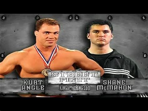 Video: Kurt Angle Vs Shane McMahon - Street Fight - King of the Ring 2001