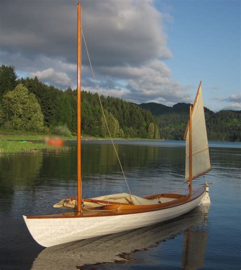 Macgregor Sailing Canoe — Thomas Boats | Greenland Paddles, Skin On Frame Kayaks, wood boats