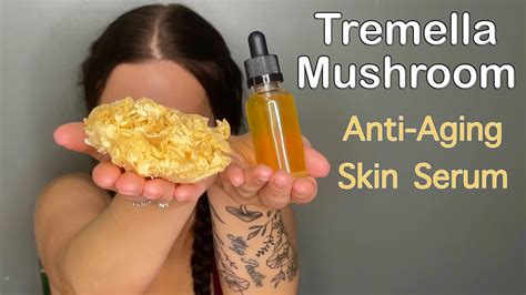 DIY Anti-Aging Tremella Mushroom Skin Serum - YouTube