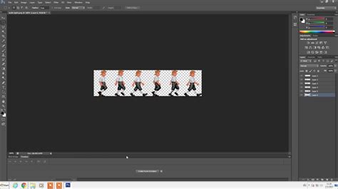 (V2) Photoshop CS6 - Animated GIF from Sprite Sheet - YouTube