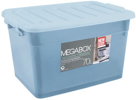 Mega Storage Box Transparent Blue - 95 L | NCCC Online Store