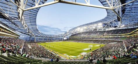 Aviva Stadium in Dublin, Ireland by POPULOUS | Rugby union teams, Irish ...