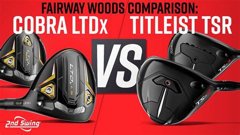 Golf Fairway Woods Comparison | Titleist TSR vs Cobra LTDx - YouTube