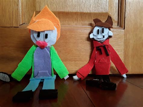 Tord and Matt doll plushies that I made | 🌎Eddsworld🌎 Amino