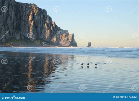 Morro Bay stock photo. Image of rock, california, tide - 54023694