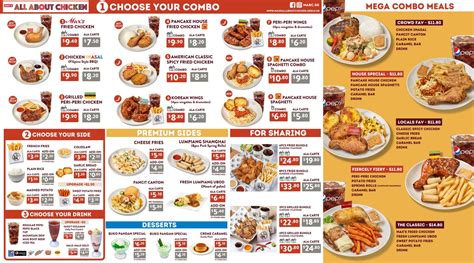 Max’s All About Chicken Singapore Menu & Price Updated Apr 2024