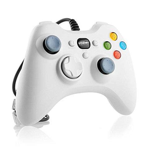 Wired GameStop Controller for XBox 360 - WHITE : TrueGether.com