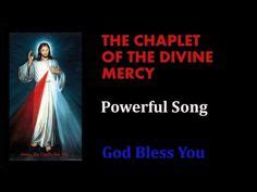 CHAPLET OF THE DIVINE MERCY SONG - YouTube in 2020 | Divine mercy ...