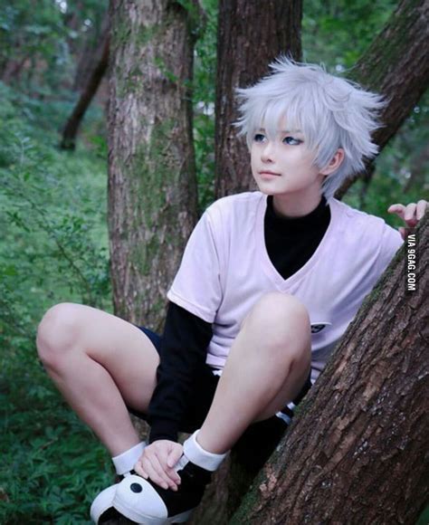 Best cosplay of Killua Zoldyck from Hunter x Hunter by Seunghyo - 9GAG