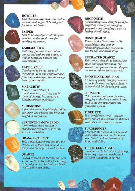 A great collection of #crystals and their meanings. #crystalmeanings | Healing Crystals ...