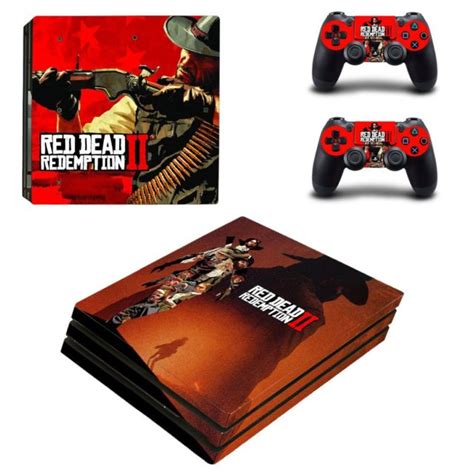 Red Dead Redemption 2 Cover For PS4 Pro - ConsoleSkins.co