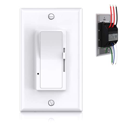 Buy 0-10V Dimmer Switch, 3 Way/Single-Pole Low Voltage Dimmer Light ...