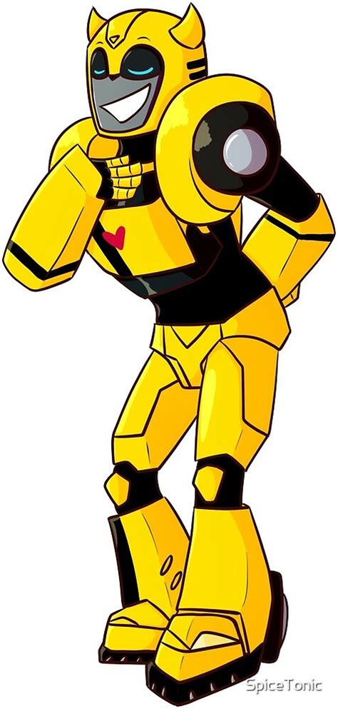 "Transformers Animated Bumblebee" by SpiceTonic | Redbubble