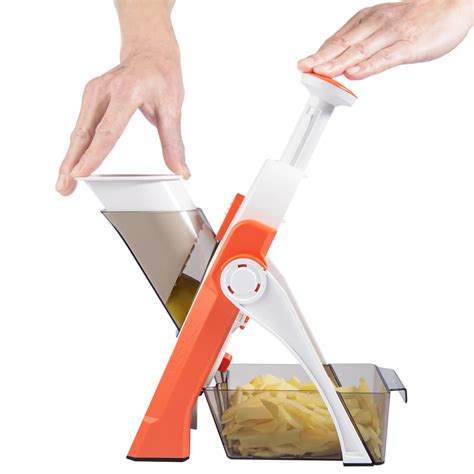 New Slicer Mandoline Adjustable Vegetable Fruit Slicer Cutter Manual ...