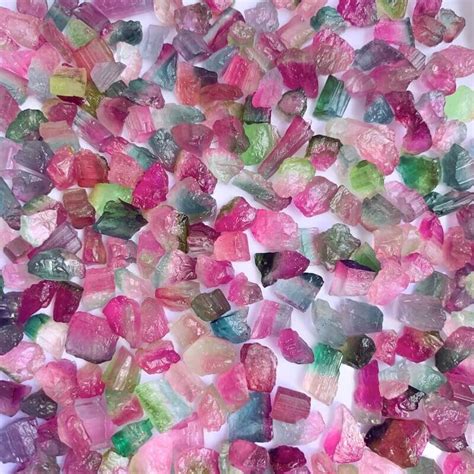 Watermelon Tourmaline Gravel - nacrystal.com