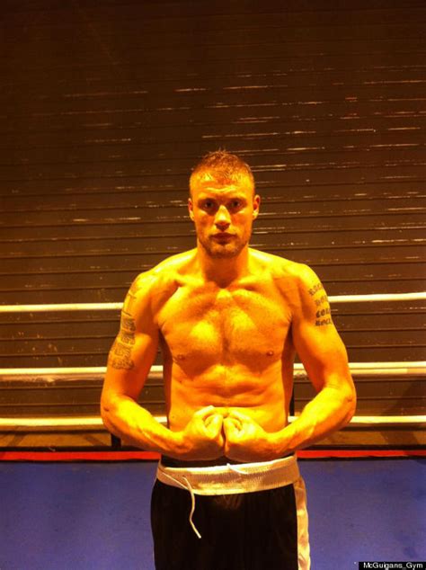 Andrew Flintoff Shows Off New Ripped Look In Boxing Ring