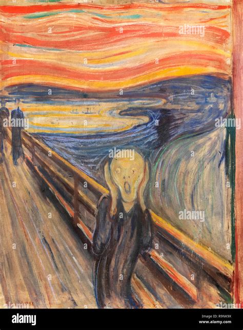 The scream 1893 by edvard munch hi-res stock photography and images - Alamy