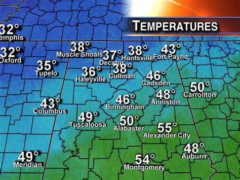 Cold, Raw Monday; Brighter Tomorrow : The Alabama Weather Blog