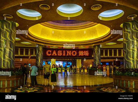 Singapore - Jun 10, 2019: Resorts World Sentosa Casino is one of the only two Casinos in ...