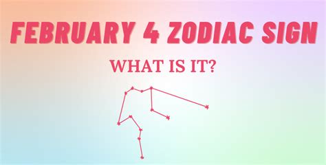 February 4 Zodiac Sign Explained | So Syncd