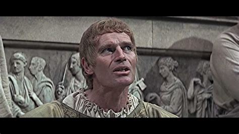 Charlton Heston Mark Antony speech "Julius Caesar" (1970) - YouTube