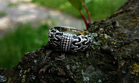 Odin's Ring draupnir Ring Sterling Silver Viking Ring - Etsy