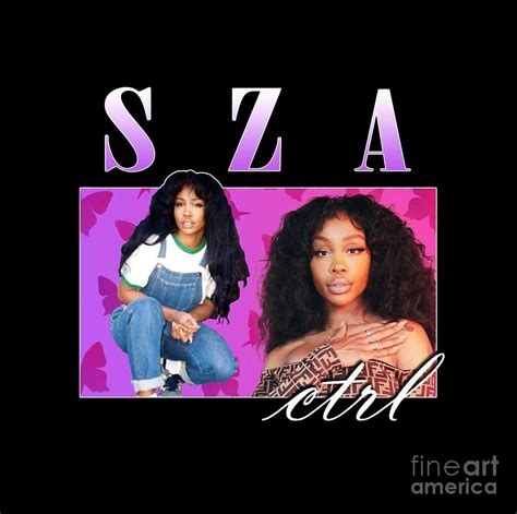 Sza Ctrl Digital Art by Lawrence Sinquefield - Fine Art America