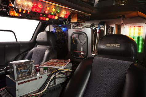 Interior DeLorean DMC-12 "Back to the Future" '1985–90 | Delorean time ...