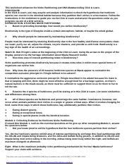 Niche Partitioning-converted.docx - This worksheet enhances the Niche Partitioning and DNA ...