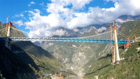 Time-lapse video shows completion of mega bridge on China's railway - CGTN