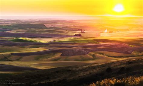 Sunset at Rolling Hills | Sunset at Rolling Hills, Palouse, … | Flickr