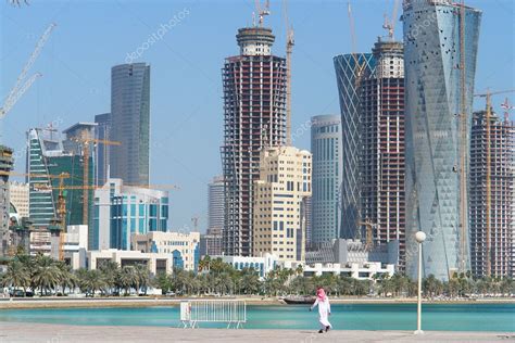 Doha - The capital city of Qatar — Stock Photo © orhancam #2461955