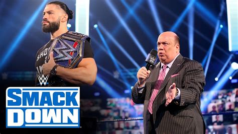 Roman Reigns and Paul Heyman explain their relationship: SmackDown, September 4, 2020 - YouTube