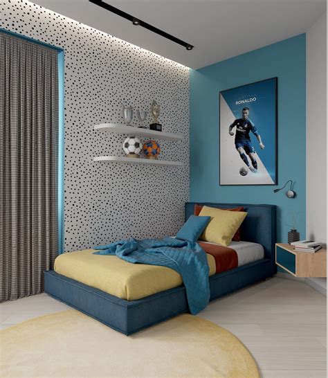 Blue kids bed | Interior Design Ideas