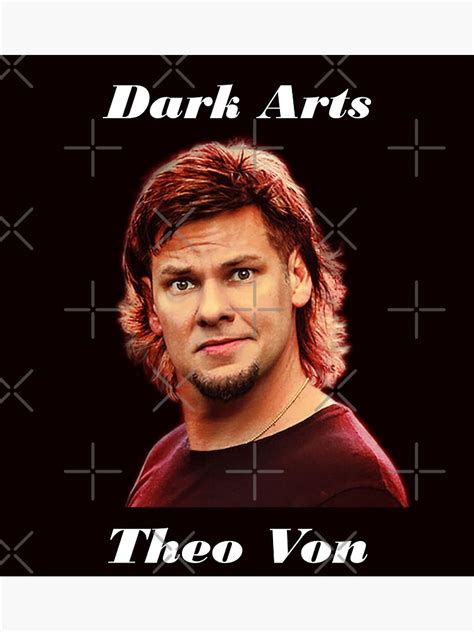 "Theo Von Dark Arts" Poster for Sale by HootVault | Redbubble