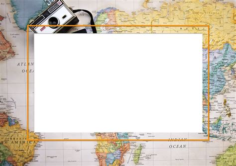 Map Of World Frame Free Stock Photo - Public Domain Pictures